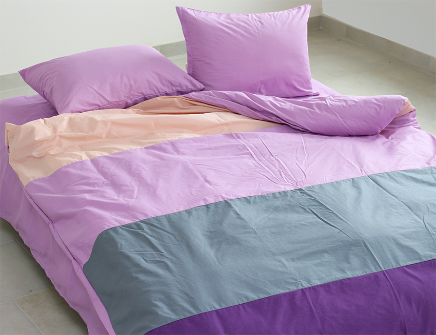 Комплект постільної білизни TAG Tekstil 2-спальний Різнокольоровий 000163772 (CM-R05) - фото 2