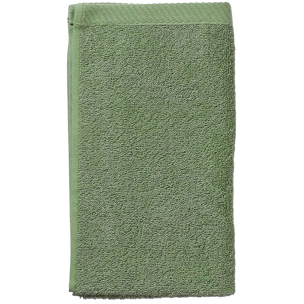 Рушник махровий Kela Ladessa 30х50 см зелений мох (24589) - фото 1