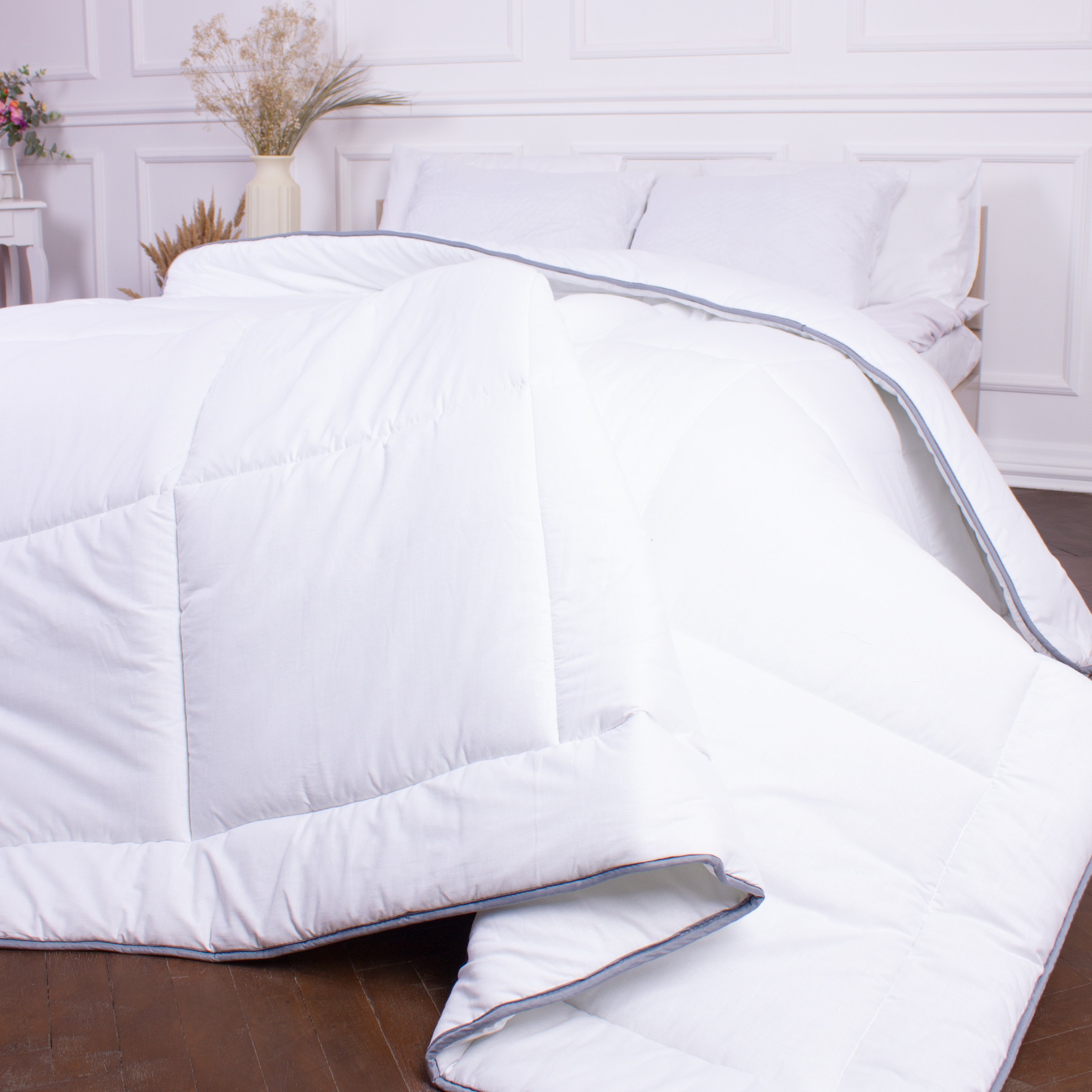 Одеяло антиаллергенное MirSon Royal Pearl EcoSilk №015, зимнее, 172x205 см, белое (8063142) - фото 5