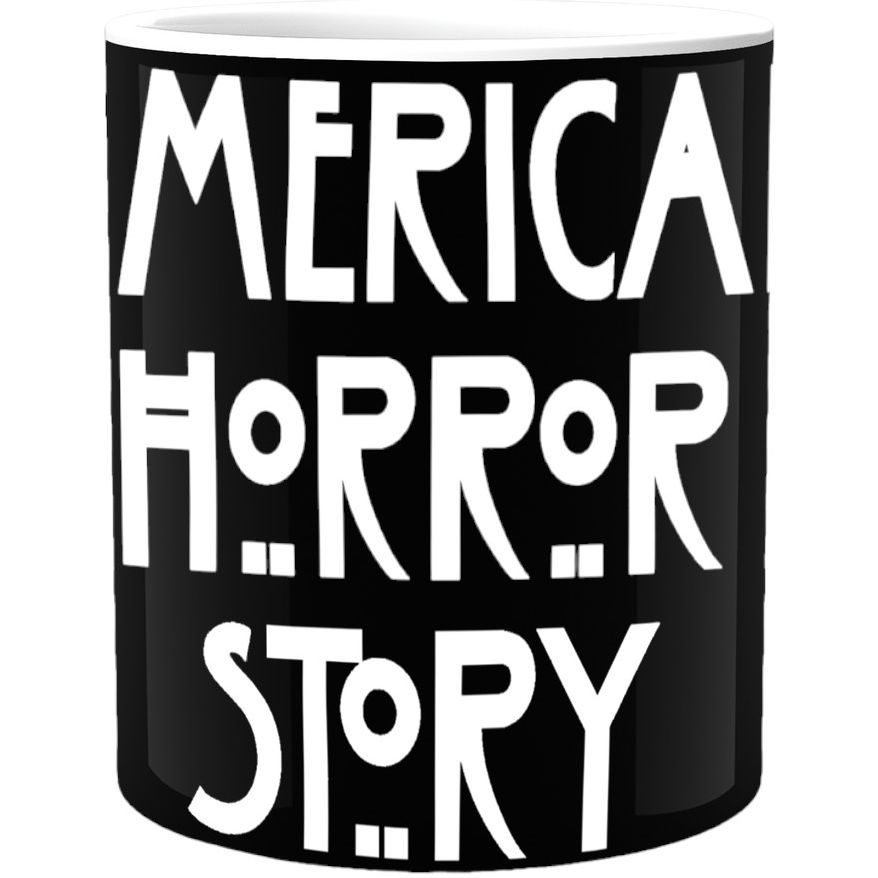 Кружка GeekLand American Horror Story Американская История Ужасов надпись AH 02.014 - фото 1