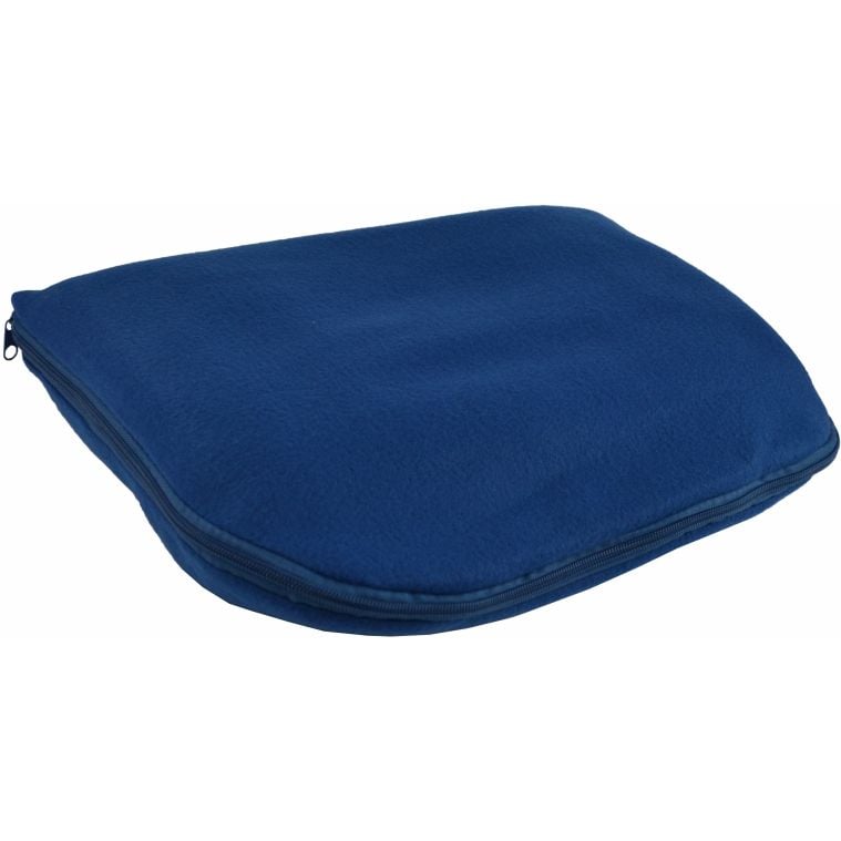 Плед-подушка флисовая Bergamo Mild 180х150 см, темно-синяя (202312pl-44) - фото 2