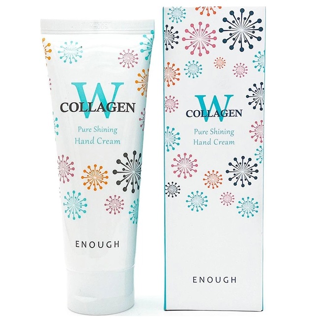 Крем для рук Enough W Collagen Pure Shining Hand Cream Коллаген, 100 мл - фото 1