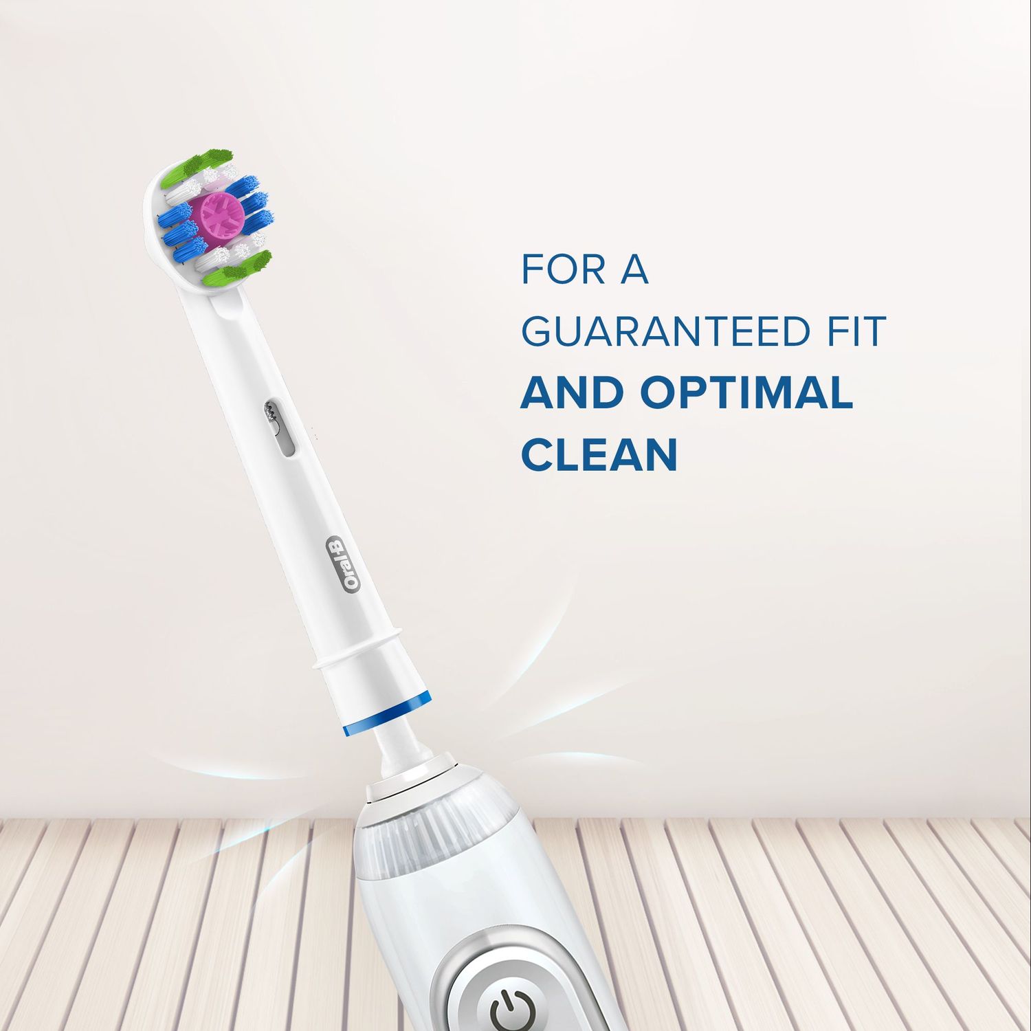 Насадки для электрической зубной щётки Oral-B 3D White CleanMaximiser, 2 шт. - фото 6