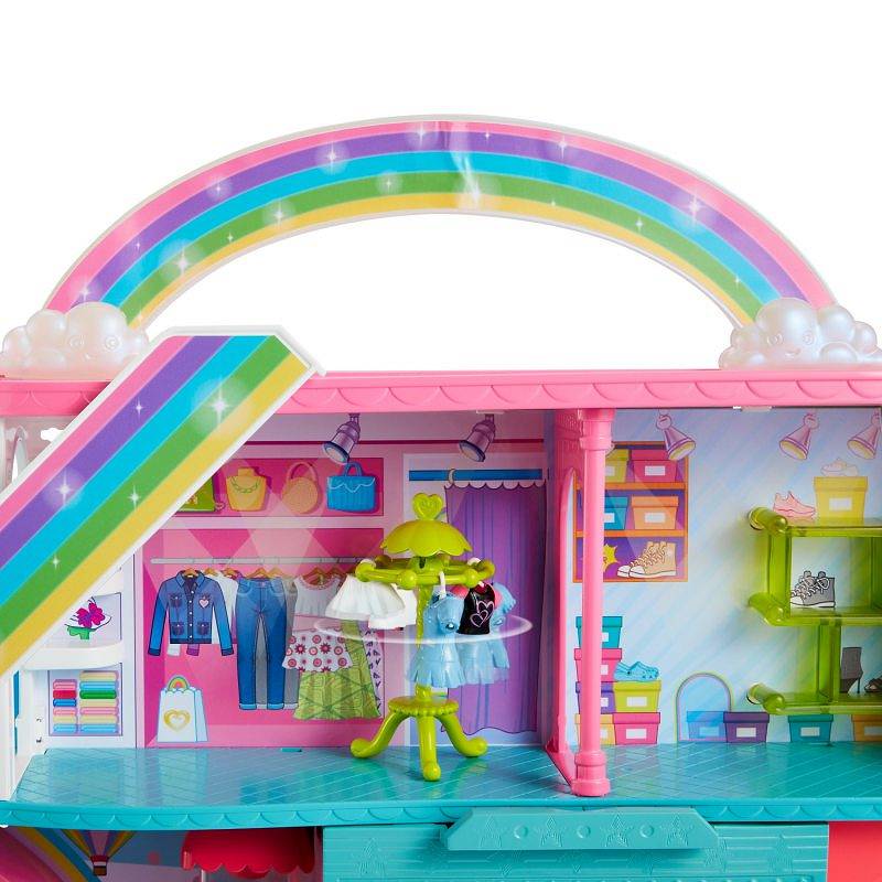 Игровой набор Polly Pocket Sweet Adventures Rainbow Радужный торговый центр (HHX78) - фото 7