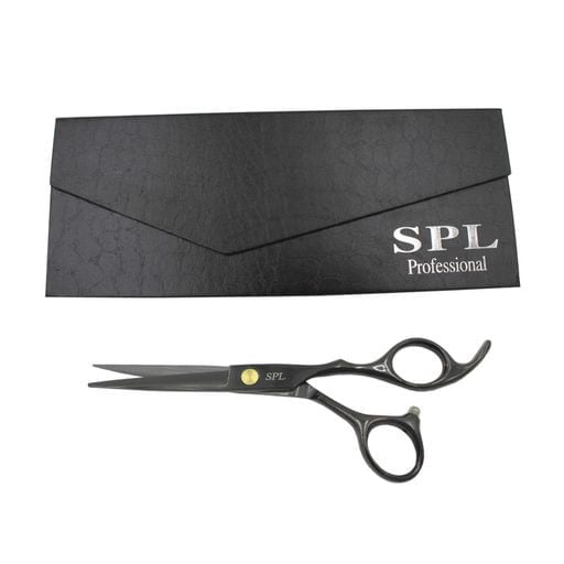 Ножиці перукарські SPL, 6.0 дюймов, чорні - фото 2