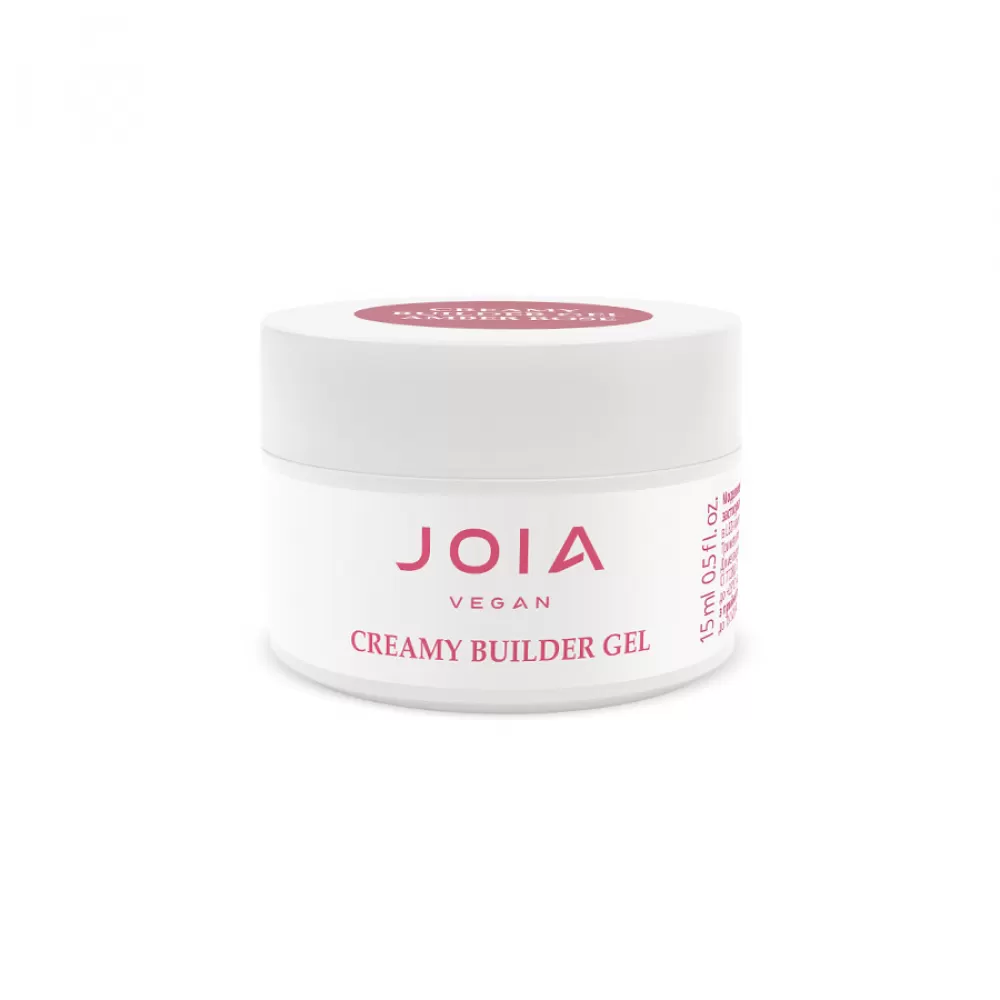 Моделюючий гель Joia vegan Creamy Builder Gel Amber Rose 15 мл - фото 2