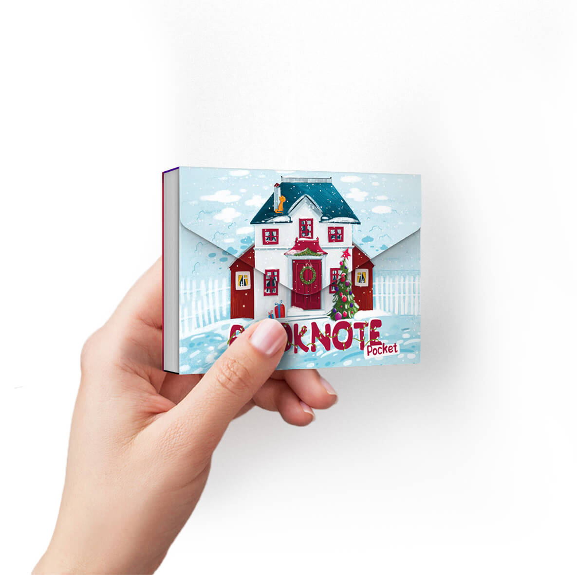 Блокнот Артбукс Booknote Pocket Різдвяний кишеньковий 70 аркушів - фото 2