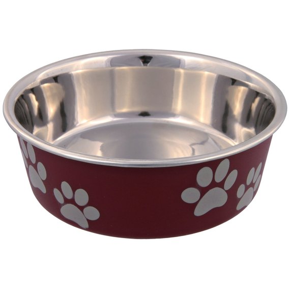 Миска для собак Trixie металева з пластиковим покриттям, 0,3 л / 12 см, в асортименті (25241) - фото 1