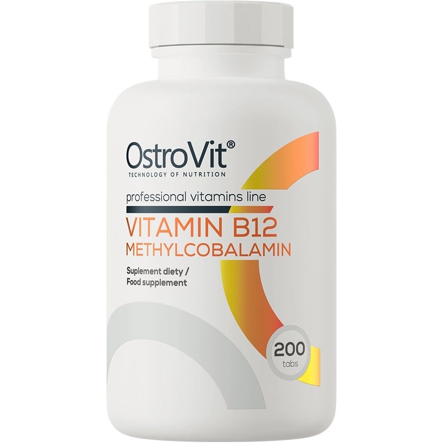 Витамин OstroVit Vitamin B12 Methylcobalamin 200 таблеток - фото 1
