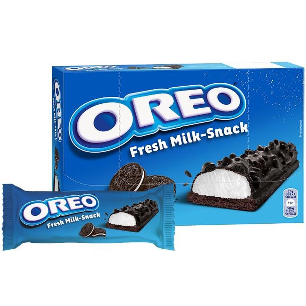 Тістечко бісквітне Oreo Fresh Milk Snack з крихтами печива 30 г (868167) - фото 4