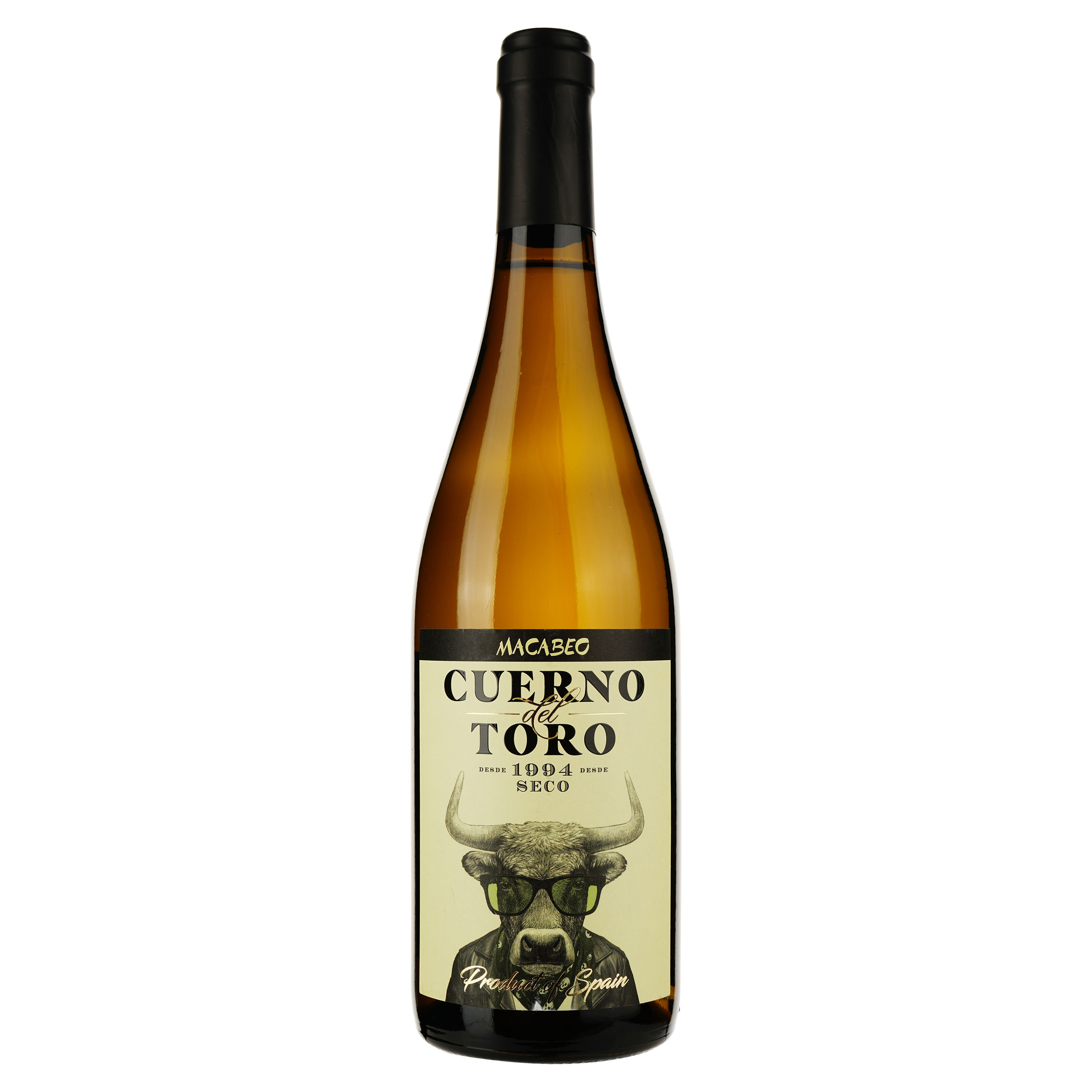 Вино Cuerno Del Toro, біле, сухе, 0,75 л - фото 1