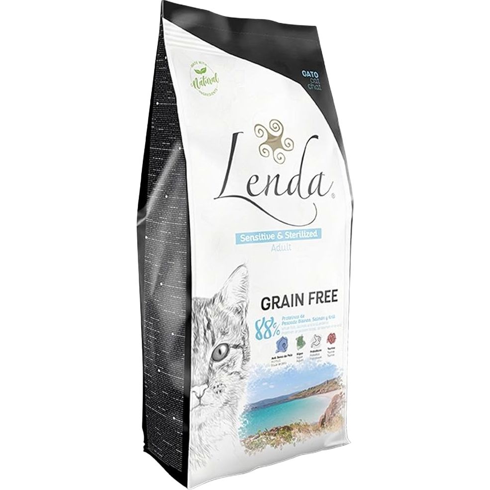 Сухой корм для стерилизованных кошек Lenda Adult Cat Sensitive & Sterilized Grain Free 2 кг - фото 1