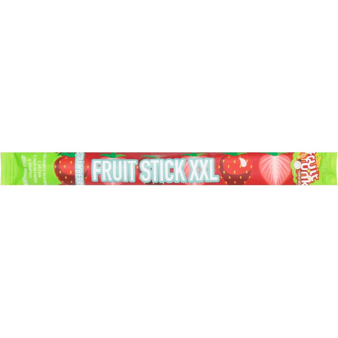 Жевательные конфеты Fruit Funk Fruit Stic XXL Strawberry 20 г - фото 1