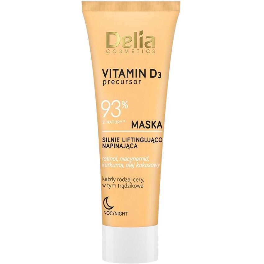 Маска для лица Delia Cosmetics Vitamin D3 подтягивающая 50 мл - фото 1