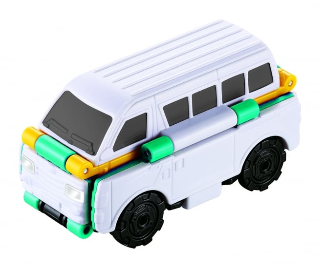 Машинка-трансформер Flip Cars Автобус і Мікроавтобус, 2 в 1, 8 см (EU463875-11) - фото 2