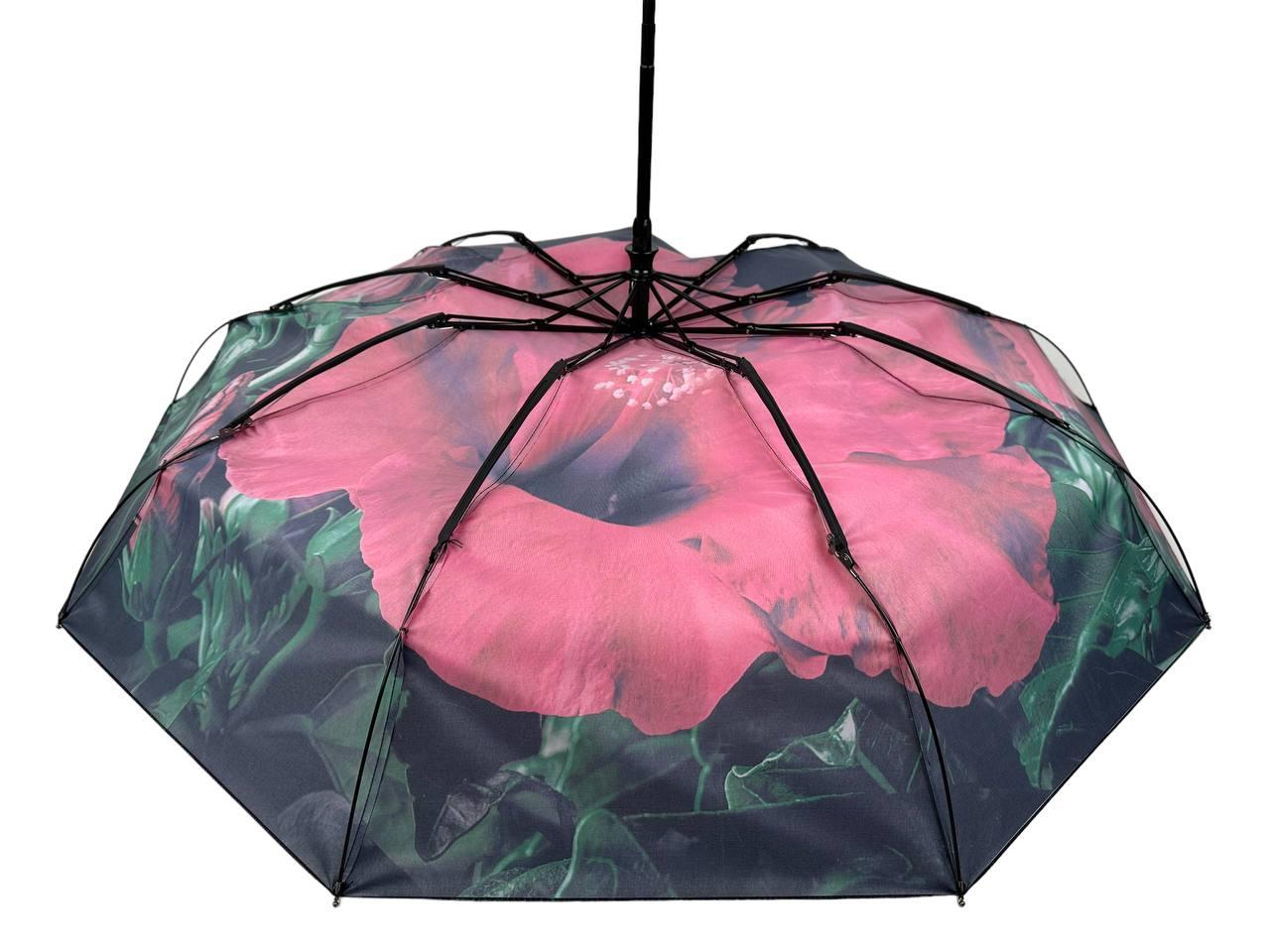 Женский складной зонтик полный автомат Rain 98 см разноцветный - фото 8