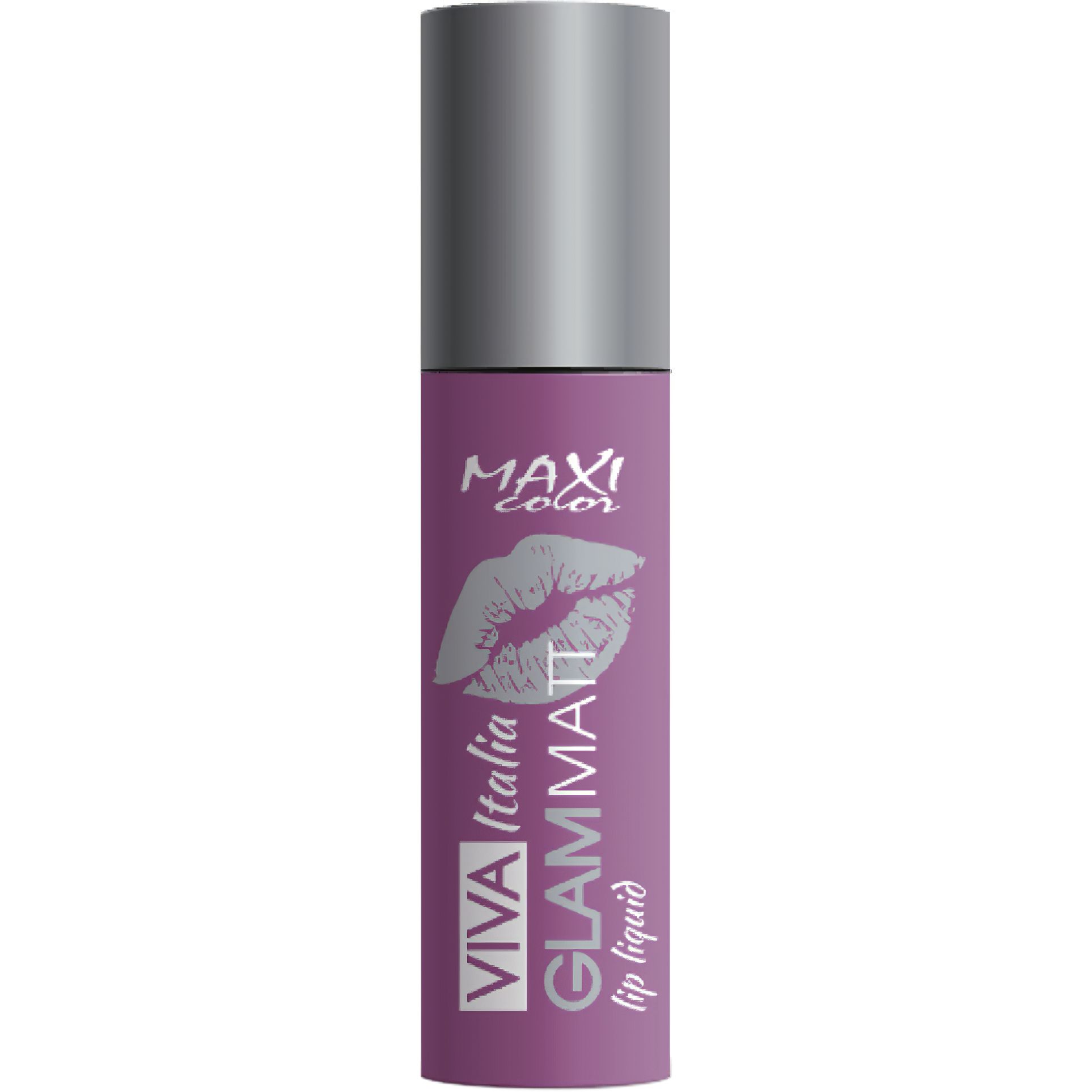 Рідка матова помада Maxi Color Viva liquid Glam Matt відтінок 07 (Нічна орхідея) 5 г - фото 1