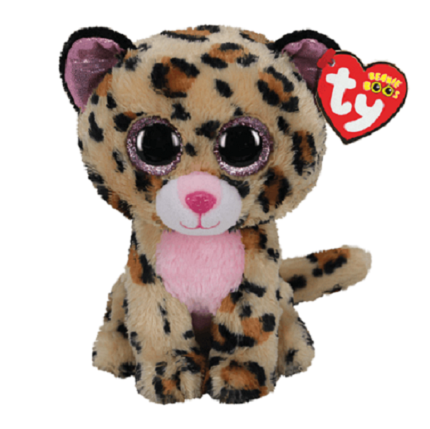 Мягкая игрушка TY Beanie Boos Леопард Livvie, 25 см (36490) - фото 1