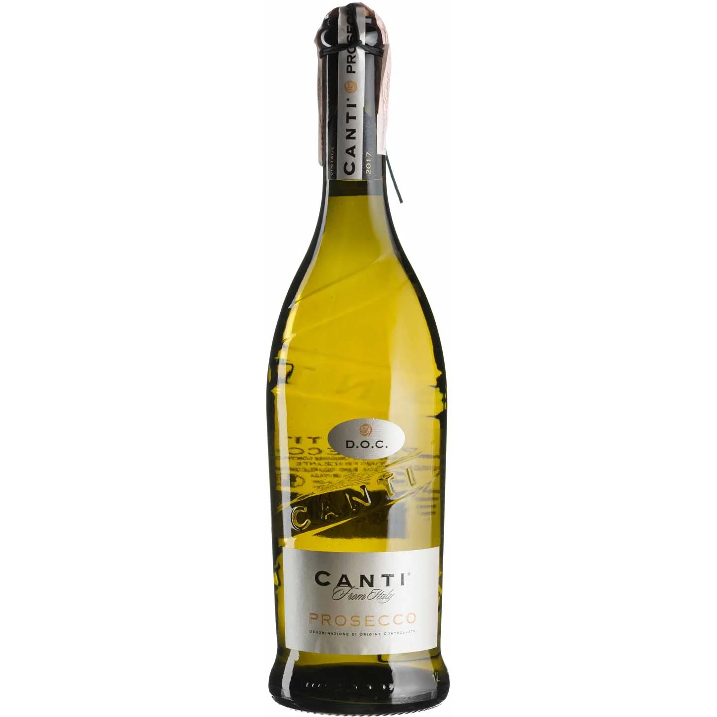 Ігристе вино Canti Prosecco Frizzante, біле, сухе, 10,5%, 0,75 л (36317) - фото 1
