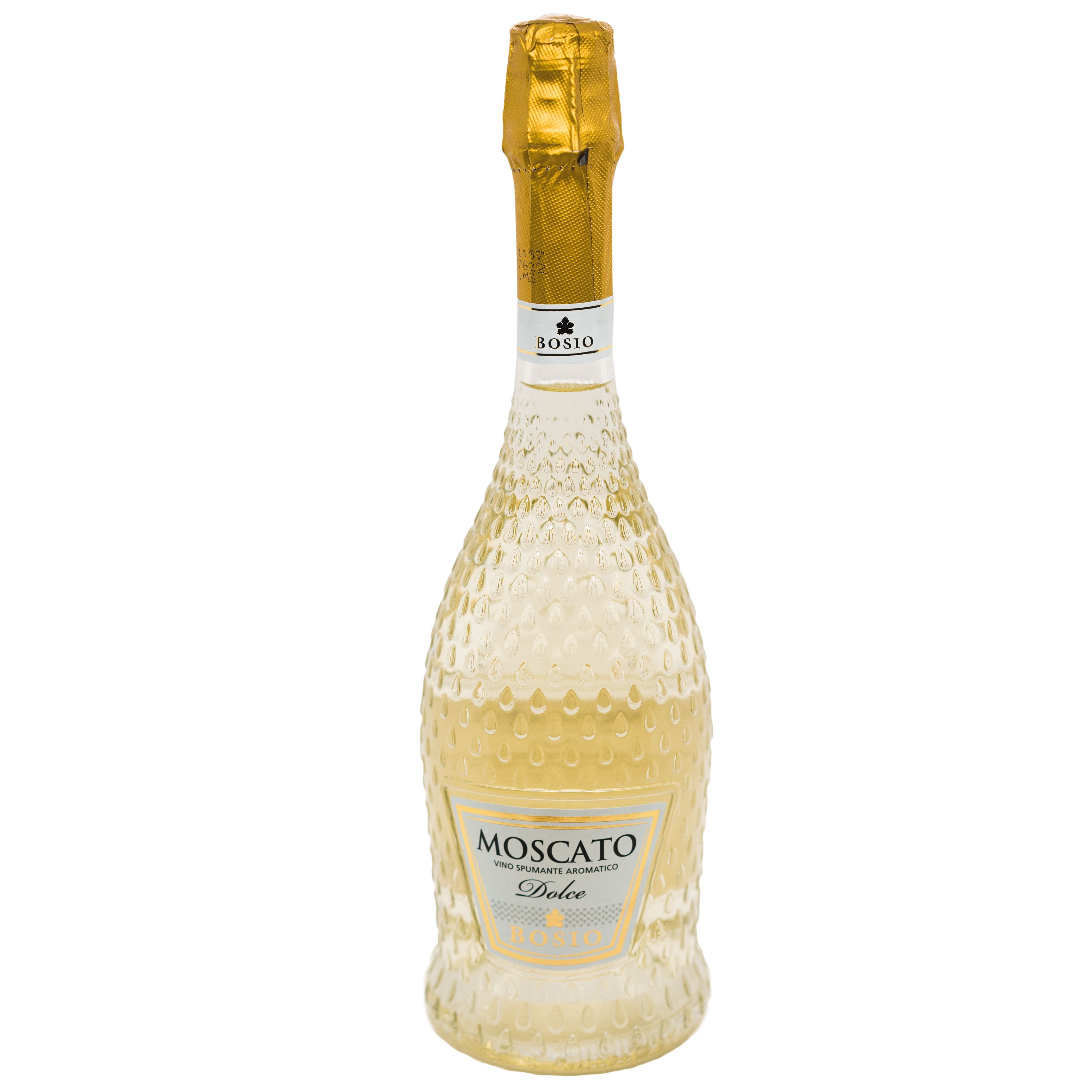 Ігристе вино Bosio Moscato Spumante Dolce, біле, солодке, 0,75 л - фото 1