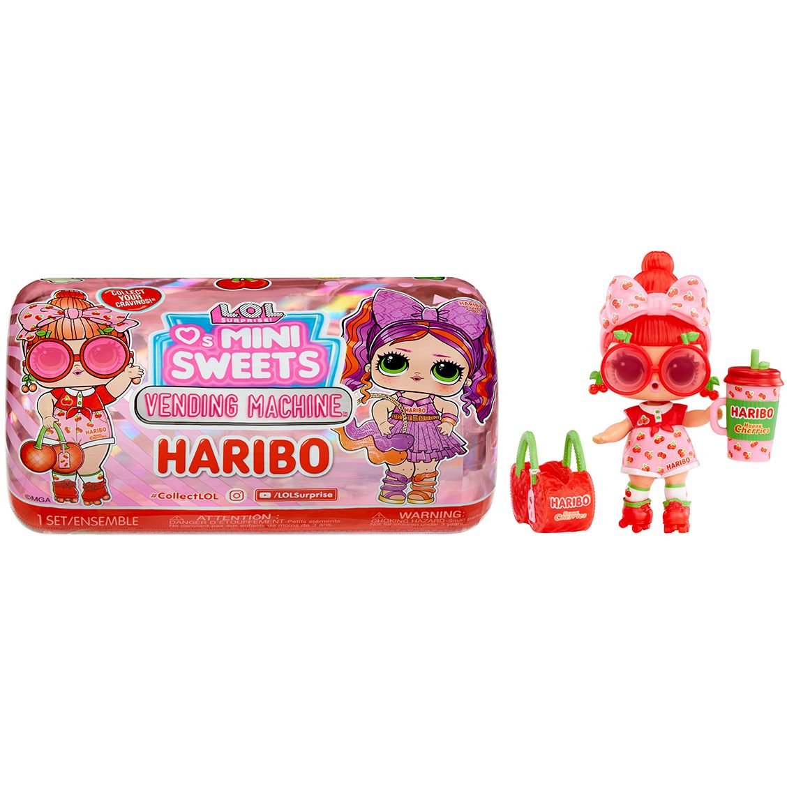 Ігровий набір із лялькою L.O.L. Surprise Loves Mini Sweets Haribo Смаколики (119883) - фото 1