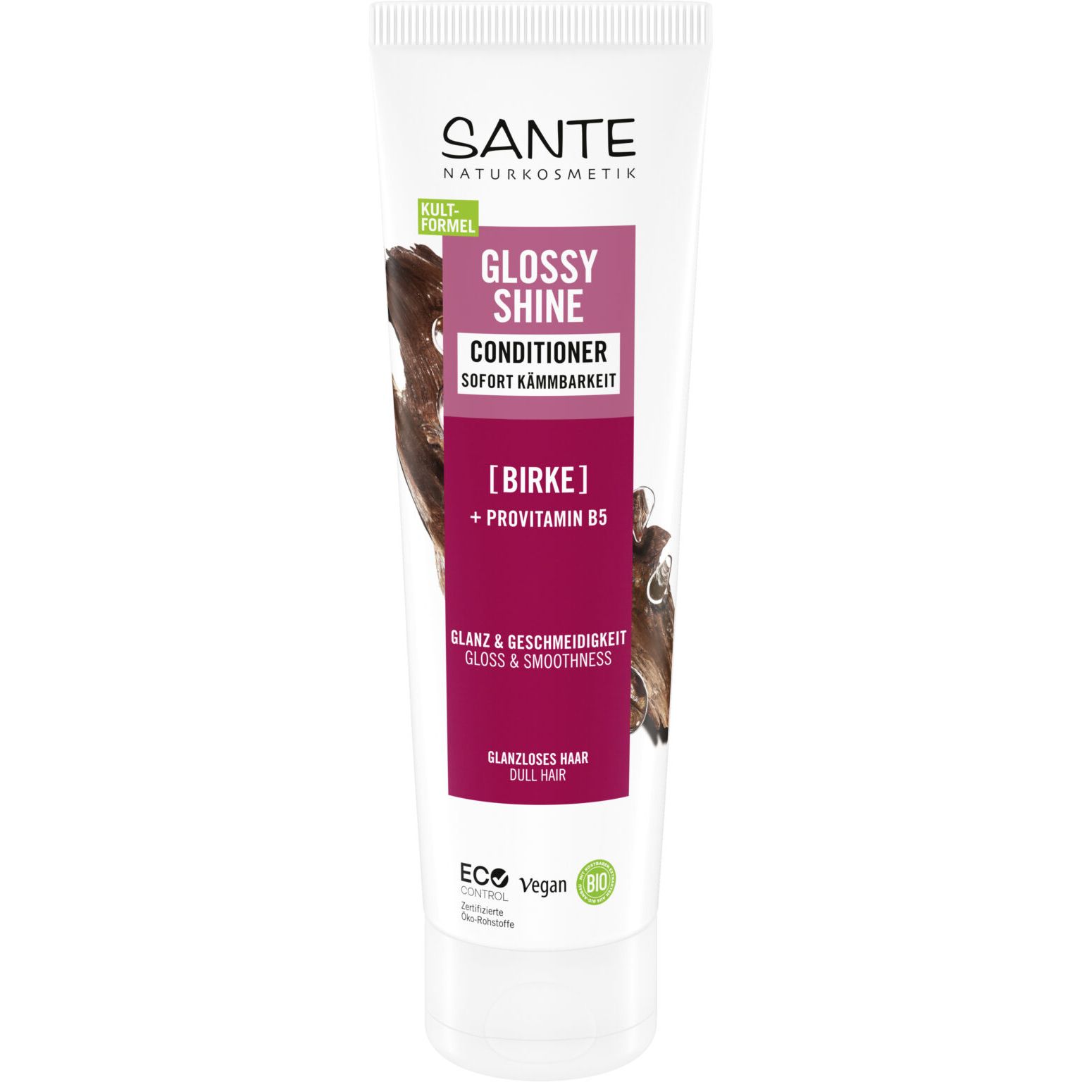 Био-Кондиционер Sante Glossy Shine для блеска волос 150 мл - фото 1