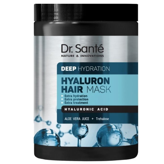 Маска для волосся Dr. Sante Hyaluron Hair Deep hydration, 1 л - фото 1