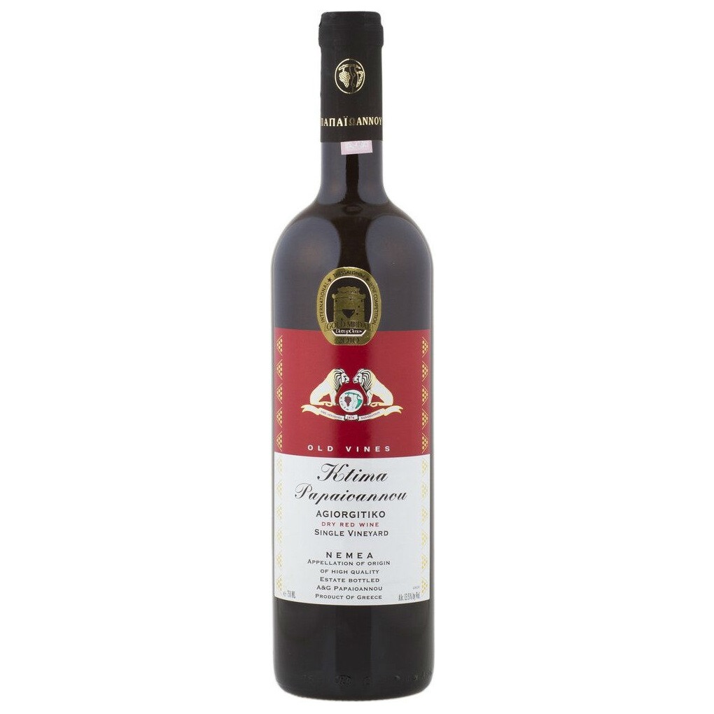 Вино Ktima Papaioannou Old Vines 2015, червоне, сухе, 0,75 л (52796) - фото 1
