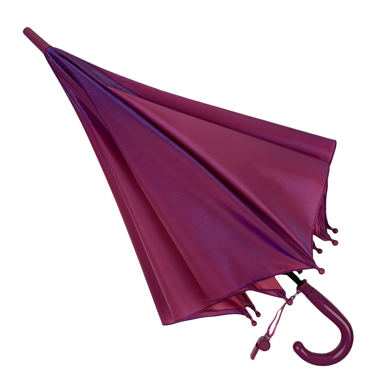 Детский зонт-трость полуавтомат Toprain 85 см розовый - фото 5
