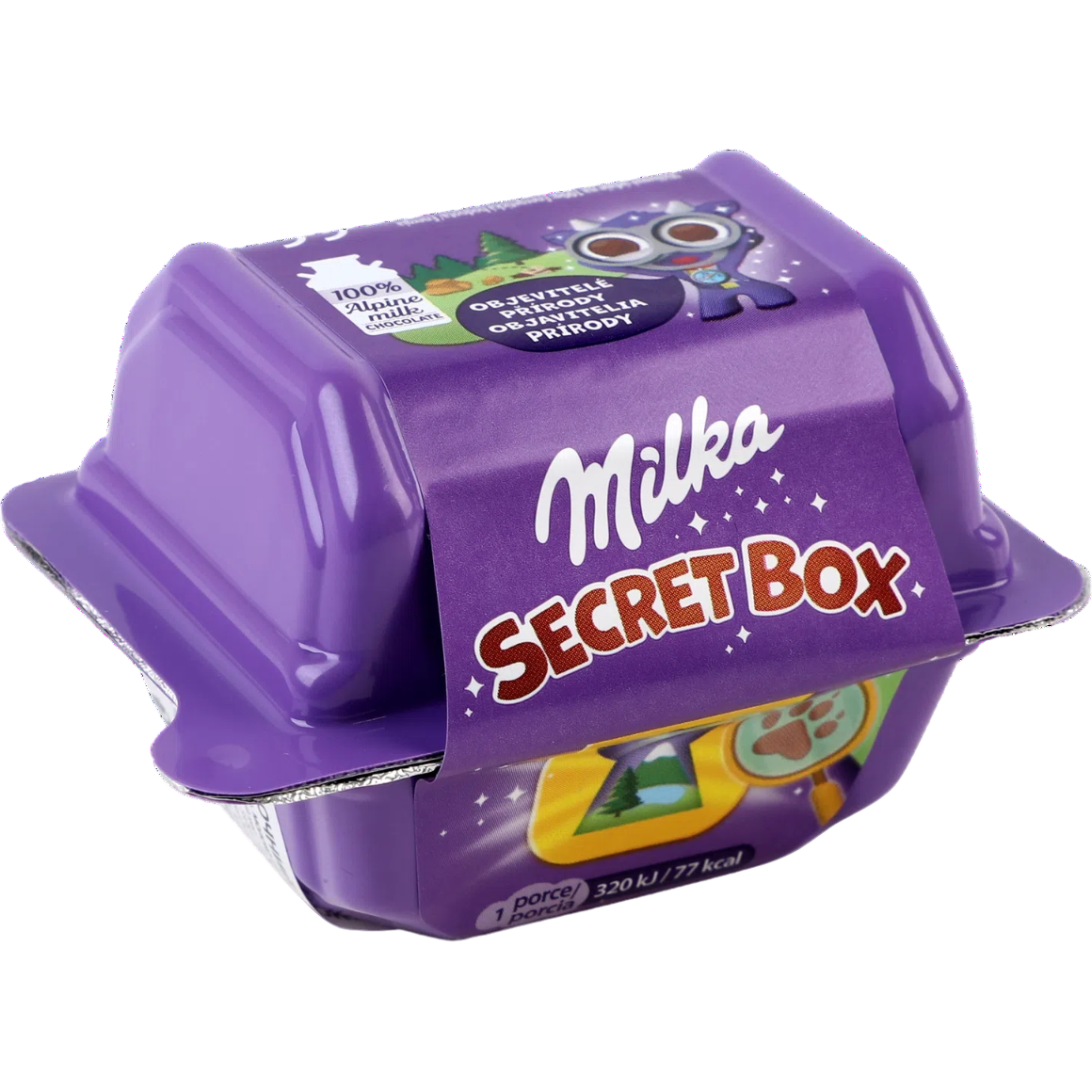 Шоколад молочний Milka Secret Box з іграшкою 14.4 г - фото 1