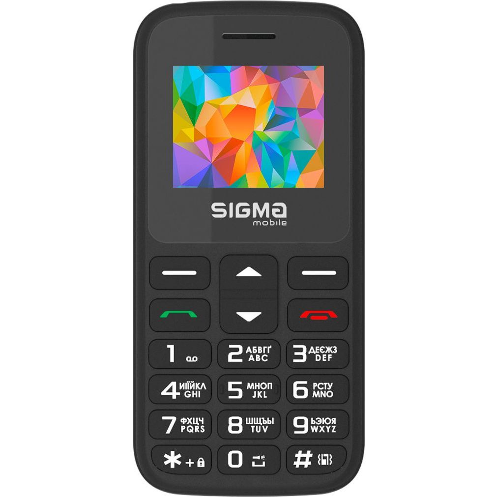 Мобільний телефон Sigma Mobile Comfort 50 HIT 2020 Black (UA UCRF) - фото 1