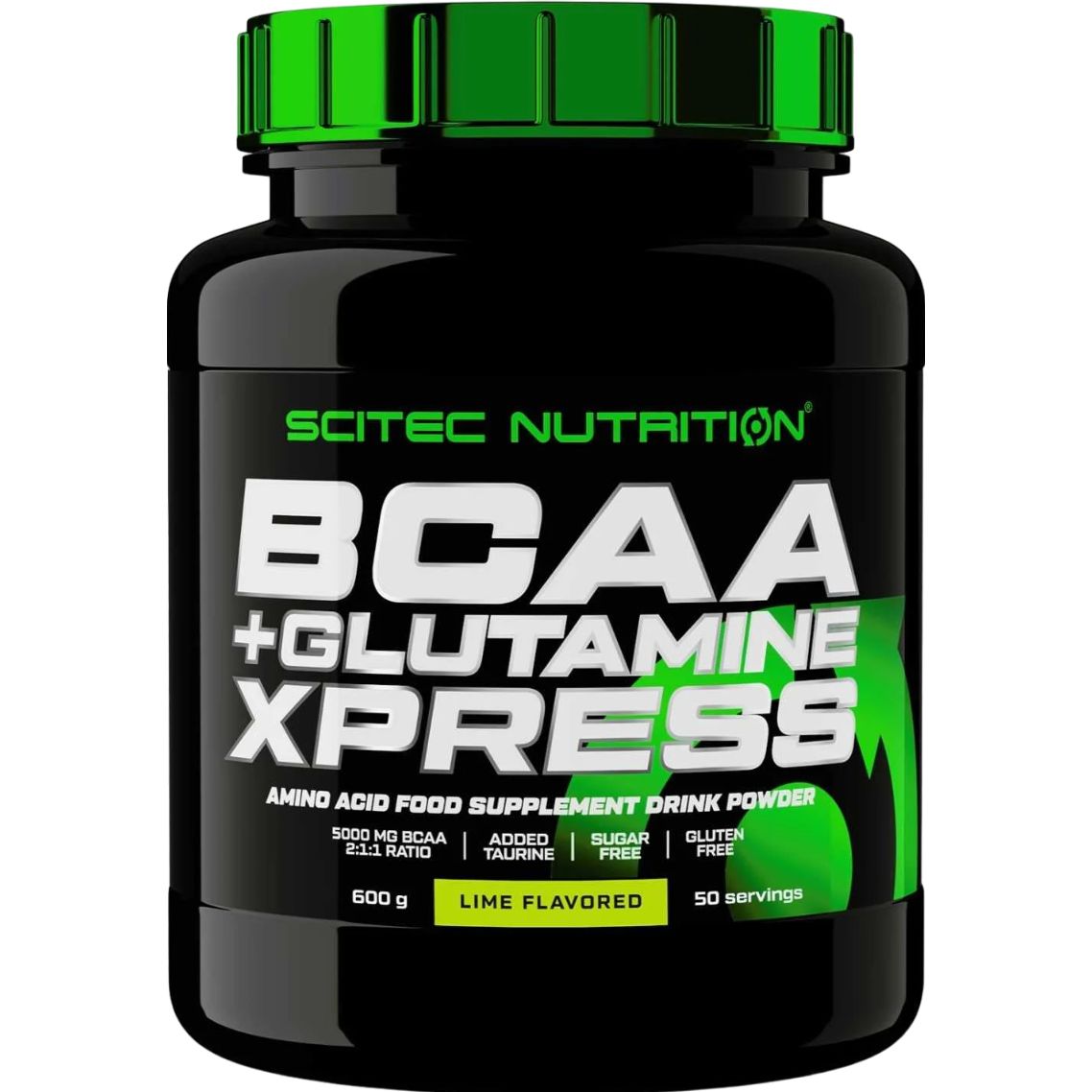 Амінокислоти Scitec Nutrition BCAA+Glutamine Xpress Лайм 600 г - фото 1