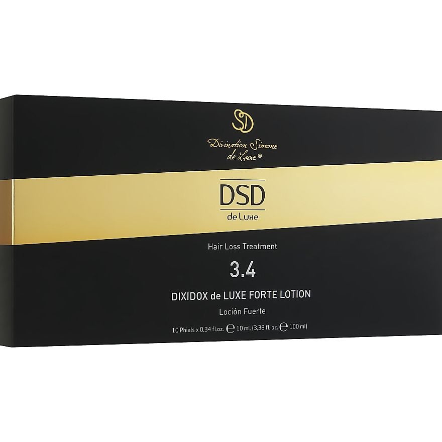 Ампулы для волос DSD de Luxe 3.4 Forte Lotion против выпадения, 100 мл (10 шт. по 10 мл) - фото 1
