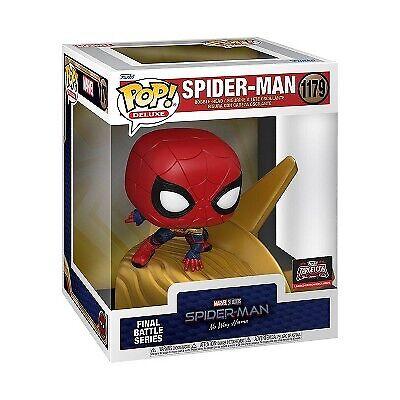 Фігурка Funko Pop Фанко Поп Людина-павук Spider-Man No Way Home — Leaping SM2 10 см FP SM 1158 - фото 2