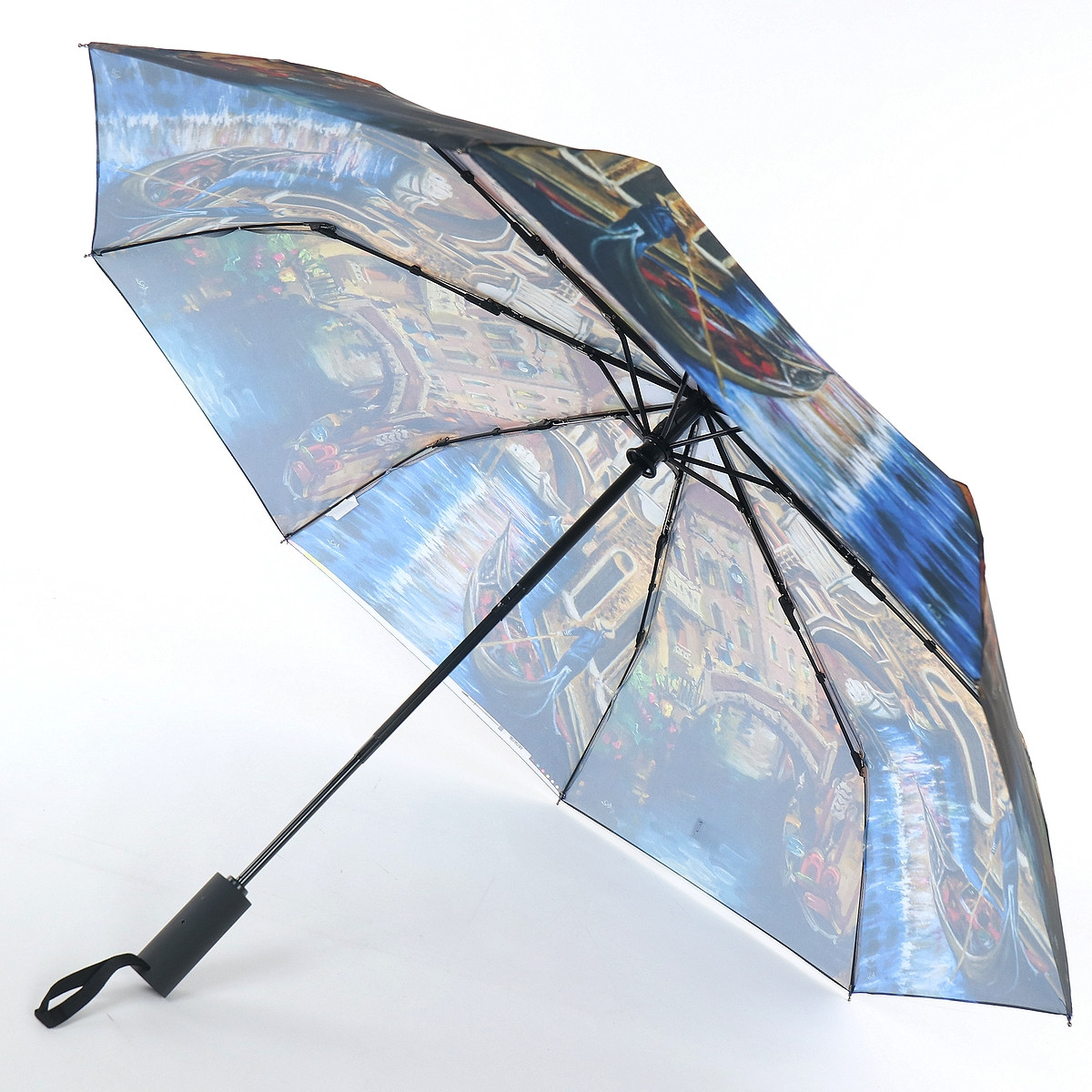 Жіноча складана парасолька повний автомат Art Rain 102 см різнобарвна - фото 3
