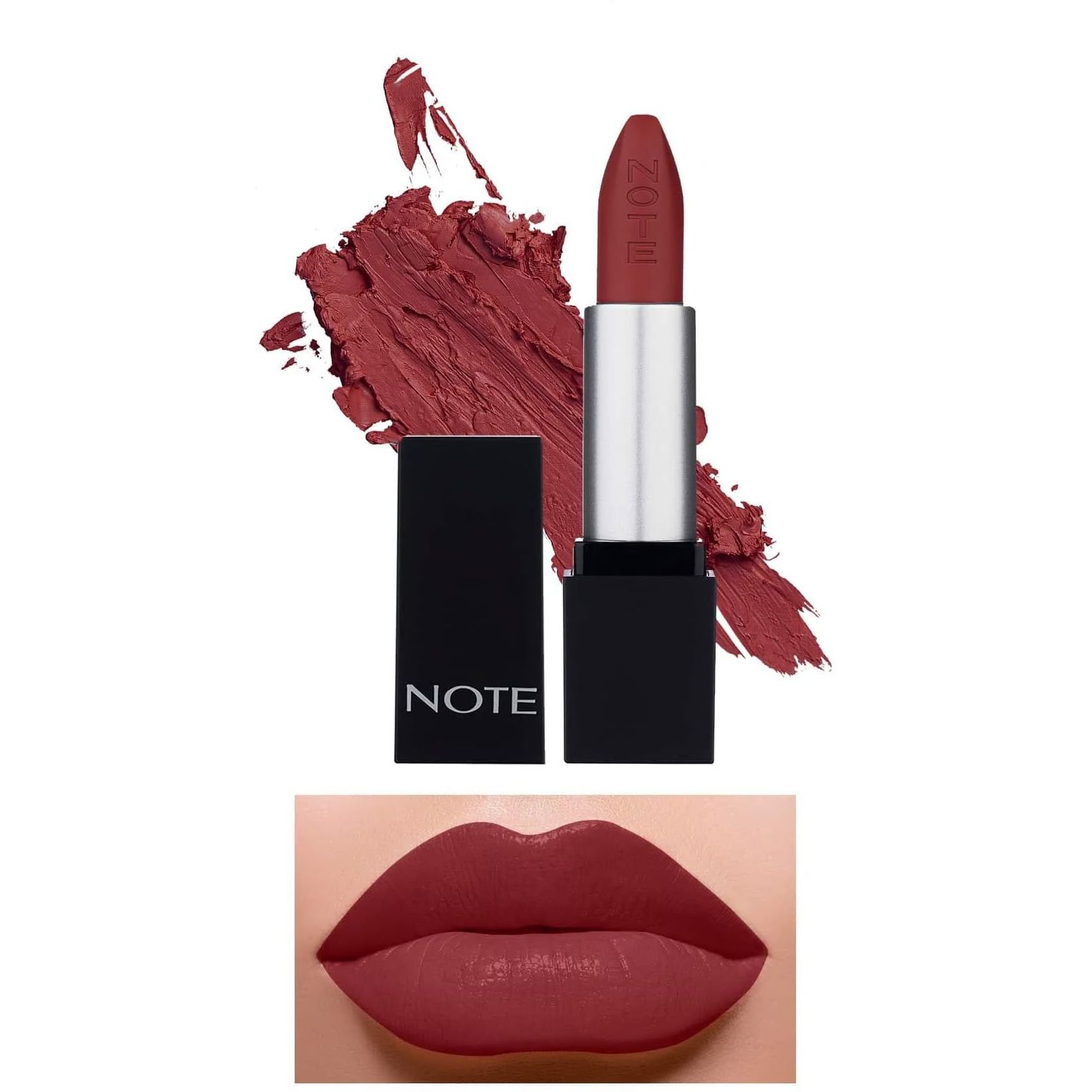 Помада для губ Note Cosmetique Mattever Lipstick тон 18 (Heartbeat Red) 4 г - фото 4