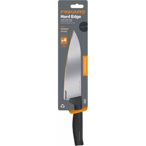 Нож Fiskars Hard Edge для шеф-повара большой (1051747) - фото 2