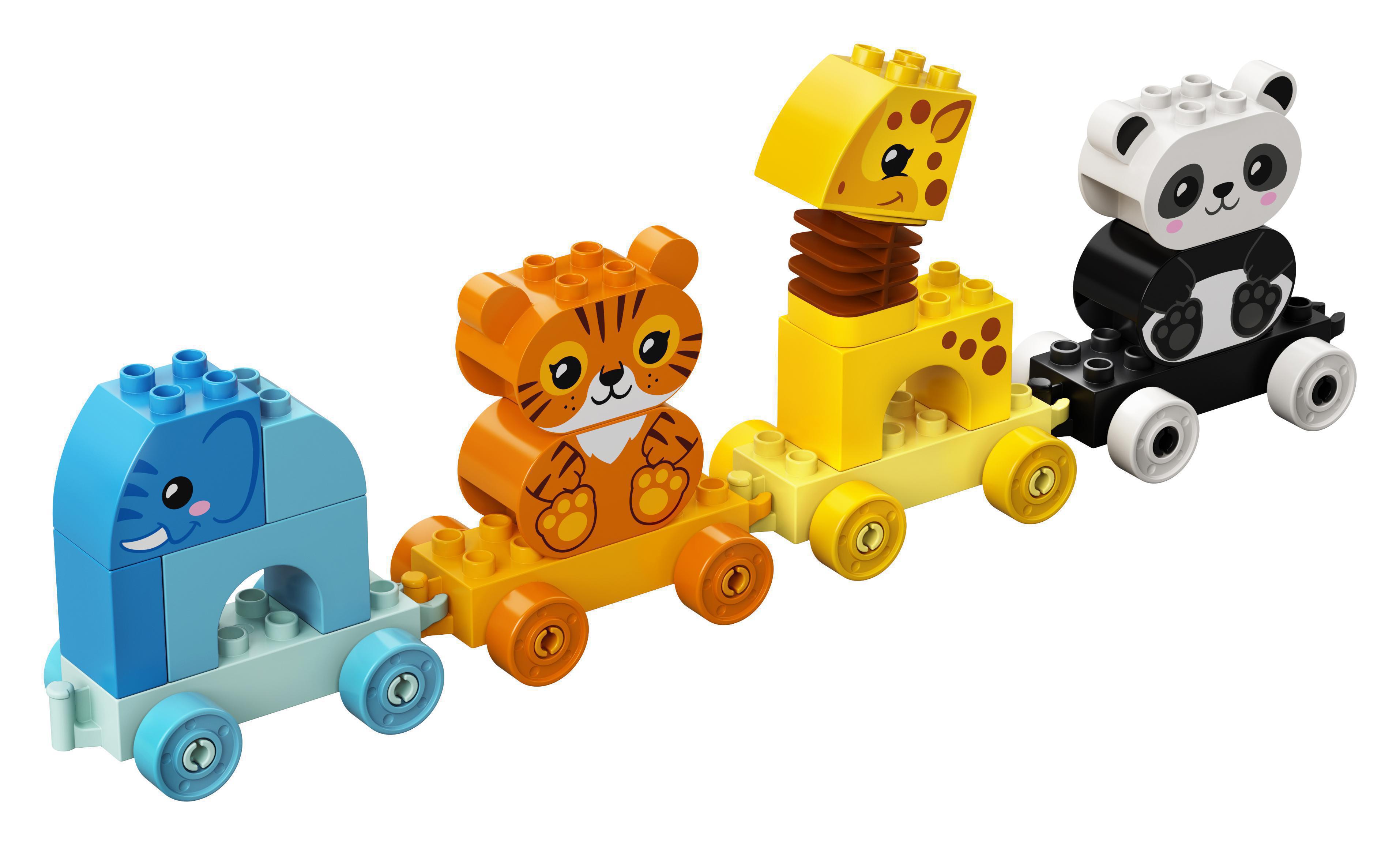 Конструктор LEGO DUPLO My First Поезд для зверей, 15 деталей (10955) - фото 6