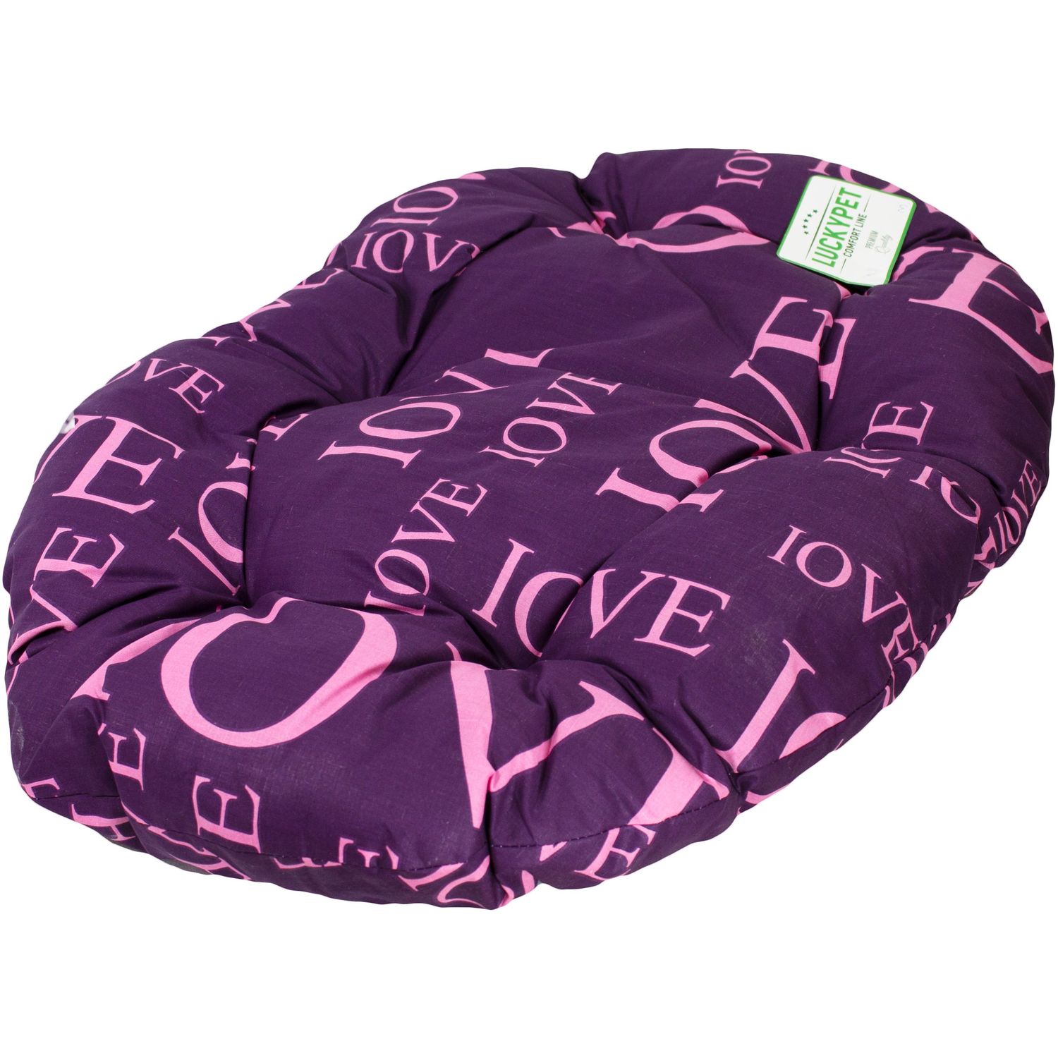 Лежак-подушка Luсky Pet Дрьома №1, фіолетовий, 45x60 см - фото 1