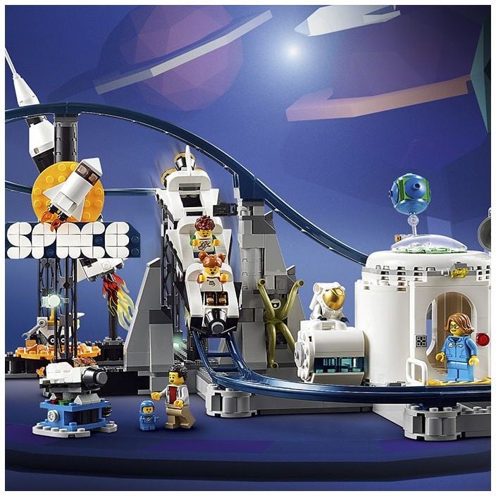 Конструктор LEGO Creator Космічні американські гірки, 874 деталі ( 31142) - фото 6