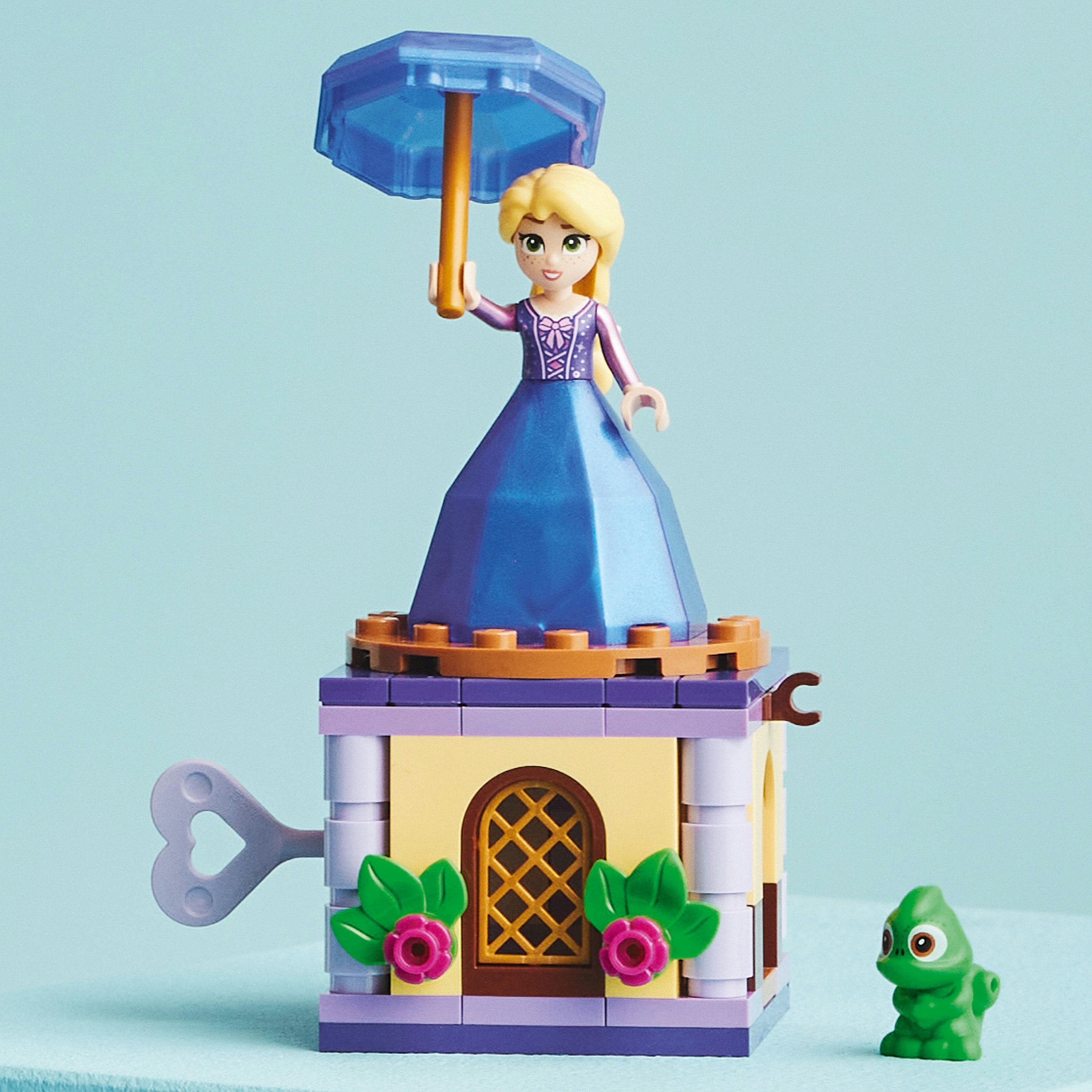 Конструктор LEGO Disney Princess обертаюча Рапунцель, 89 деталей (43214) - фото 5