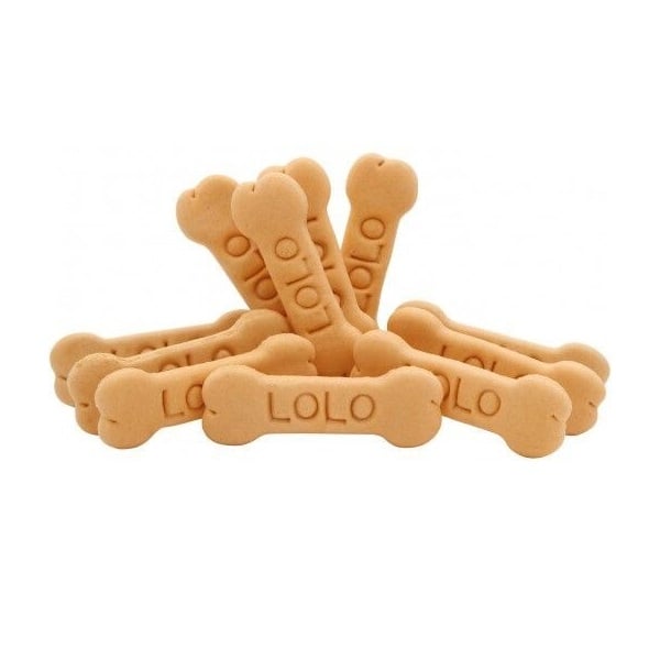 Бисквитное печенье для собак Lolopets банановые косточки L, 3 кг (LO-80964) - фото 1