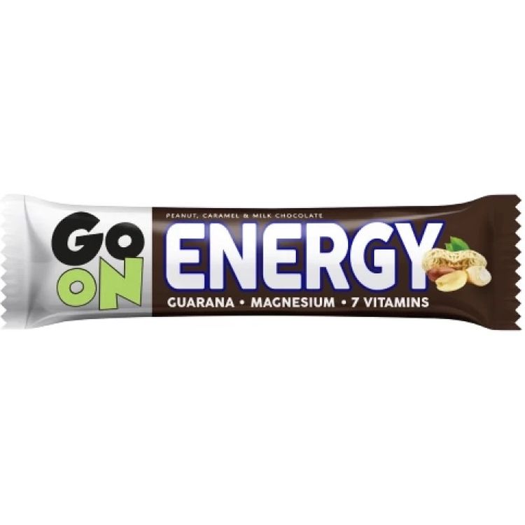Батончик енергетичний Go On Nutrition Energy snickers + guarana 50 г - фото 1