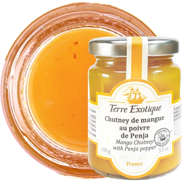 Чатни Terre Exotique из манго с перцем из Пеньи 100 г - фото 2