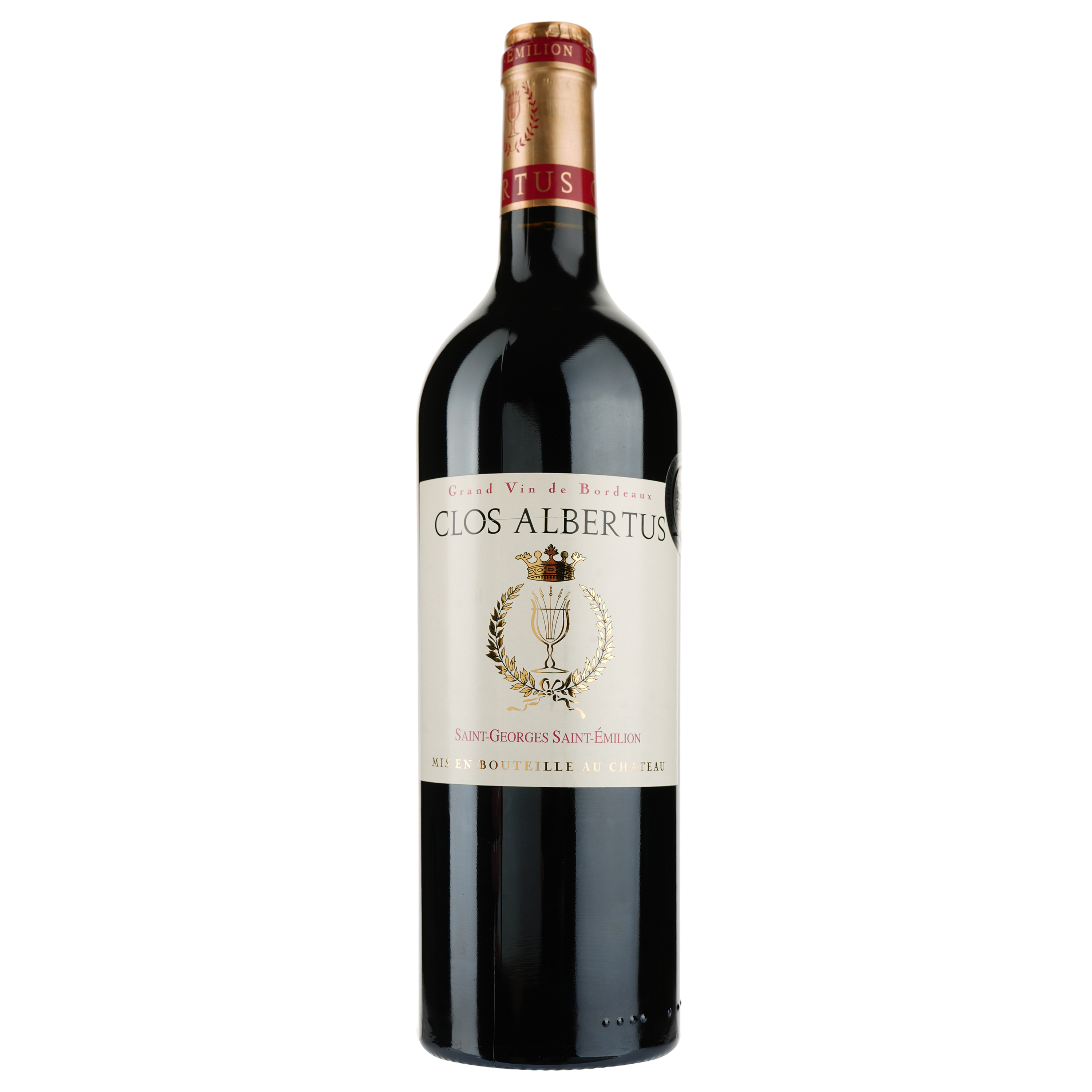 Вино Clos Albertus AOP Saint-Georges Saint-Emilion 2014, красное, сухое, 0,75 л - фото 1
