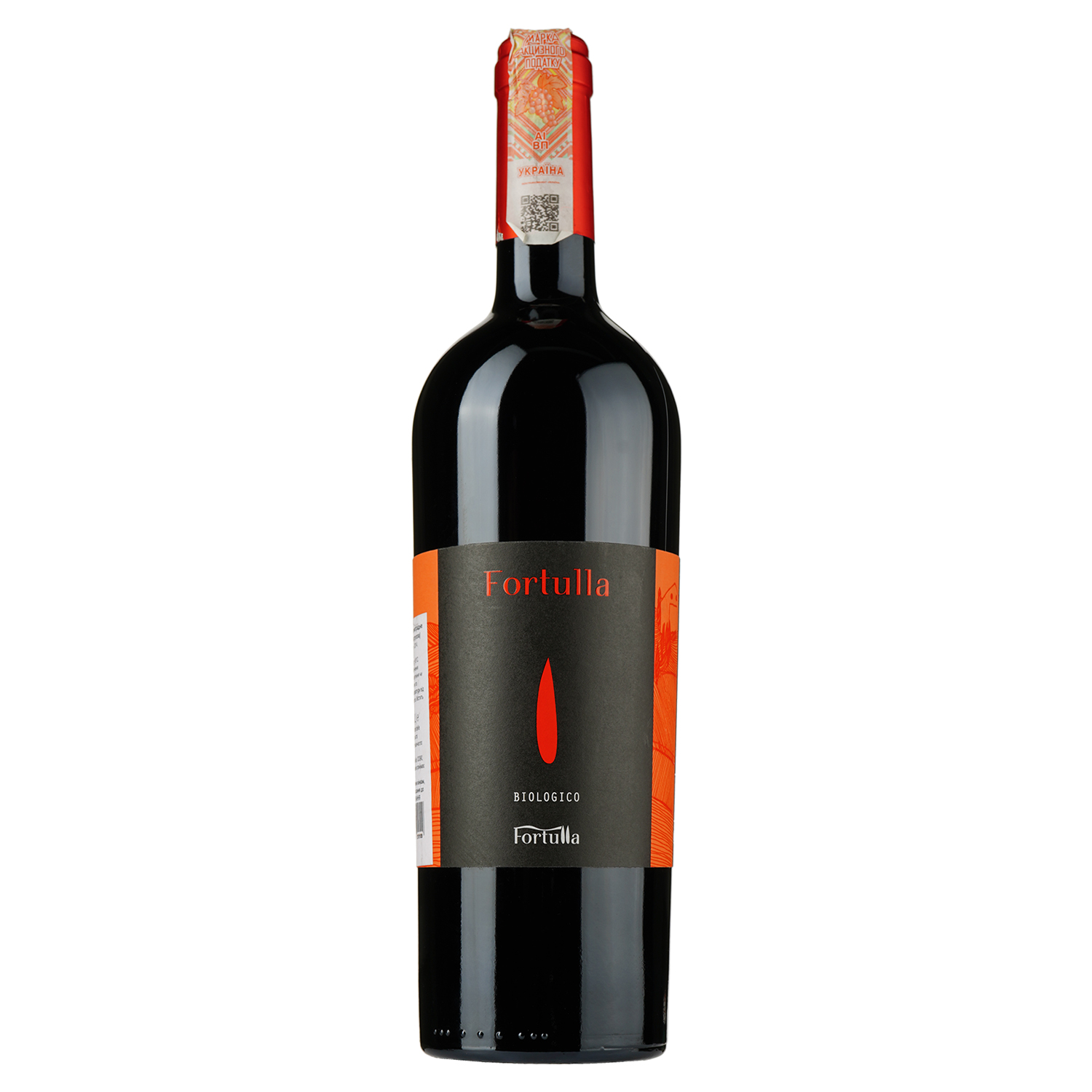 Вино Fortulla Rosso di Toscana 2014 IGT, 14%, 0,75 л (508086) - фото 1