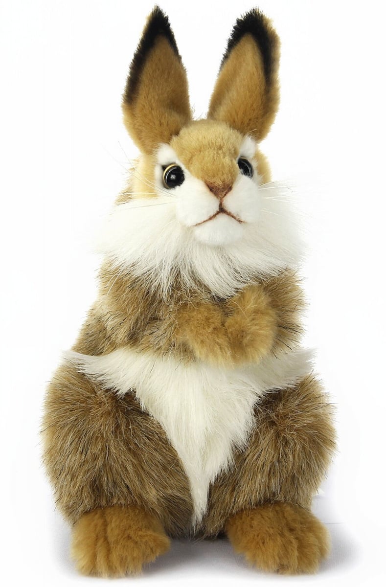 М'яка іграшка Hansa Коричневий заєць, 24 см (7449) - фото 1