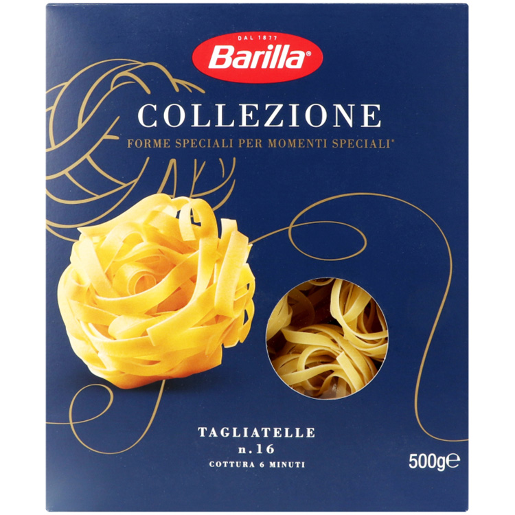 Макаронні вироби Barilla Collezione Tagliatelle №16 без яйця 500 г - фото 2