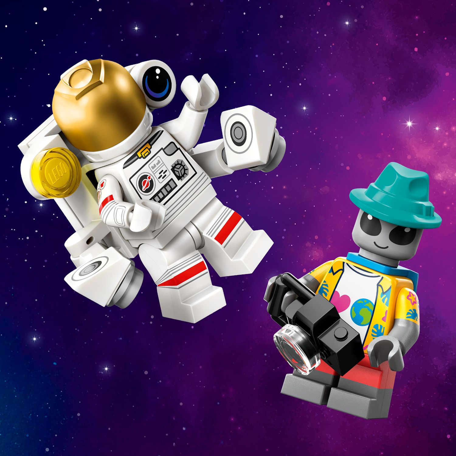 Конструктор LEGO Minifigures Космос Серія 26, 9 деталей (71046) - фото 9