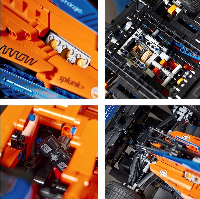 Конструктор LEGO Technic Гоночний автомобіль McLaren Formula, 1432 деталей (42141) - фото 11